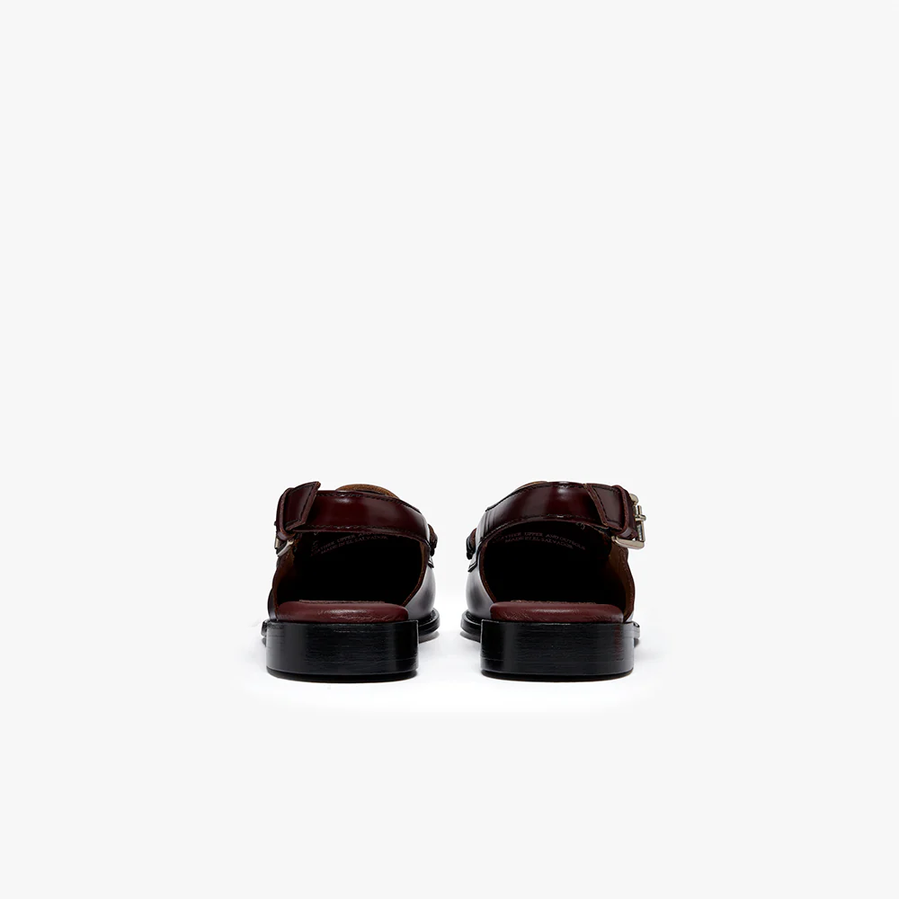 GH Bass - Mocassins Weejun Penny Slingback - Wine - Image 6