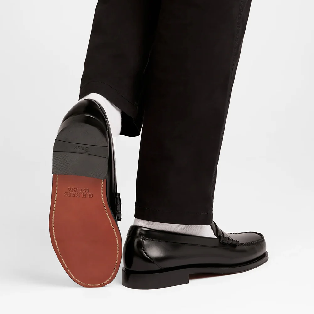 GH Bass - Mocassins Weejuns Larson Penny - Noir - Image 3