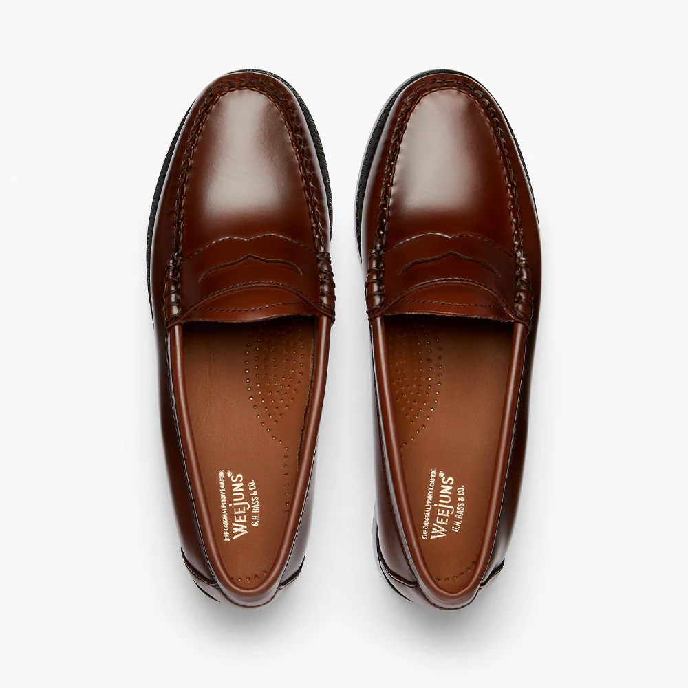 GH Bass - Mocassins Weejuns Penny - Cognac - Image 3