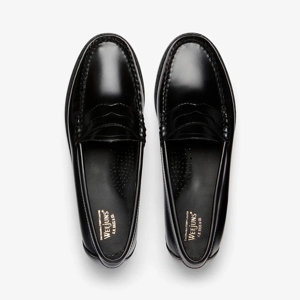 GH Bass - Mocassins Weejuns Penny - Noir - Image 4