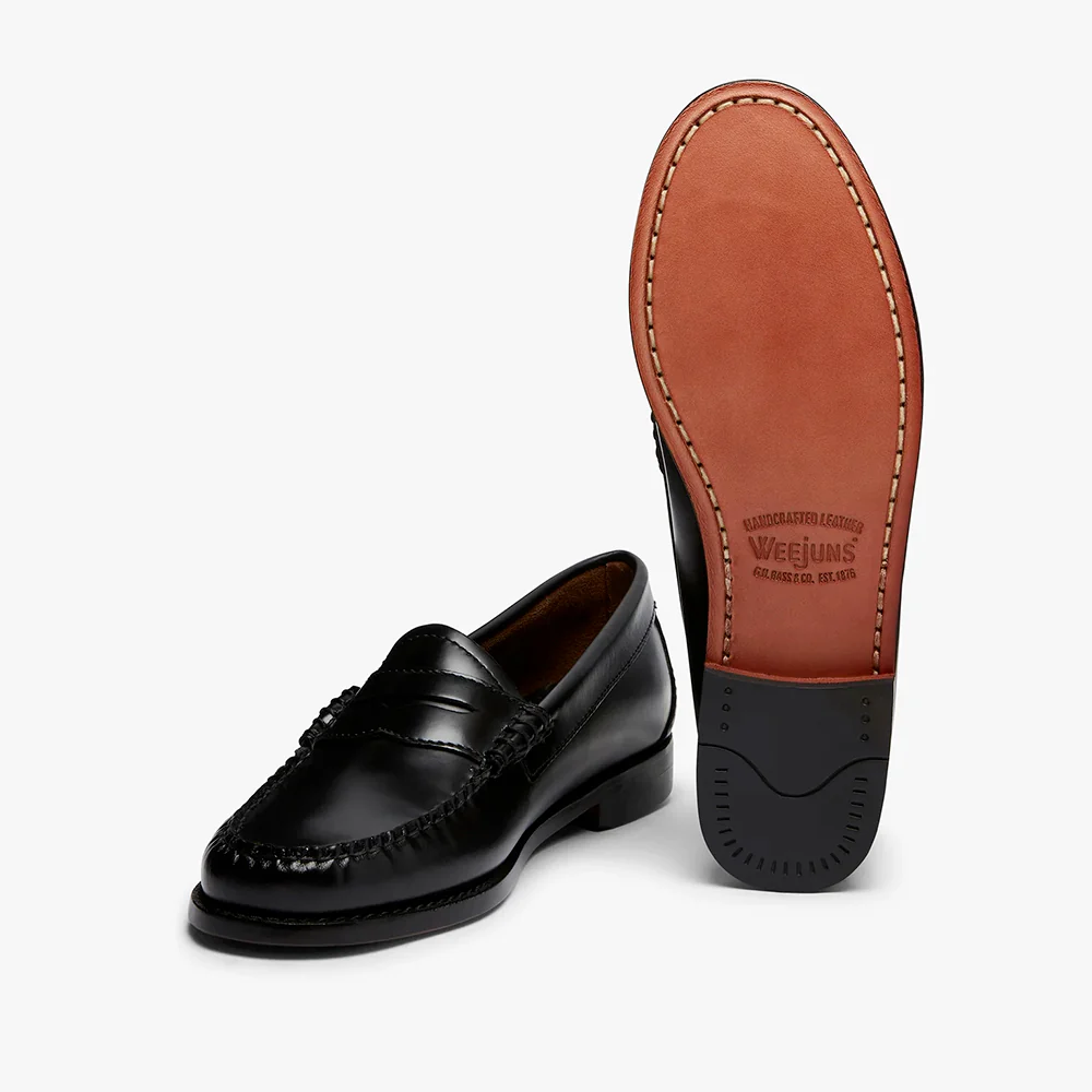 GH Bass - Mocassins Weejuns Penny - Noir - Image 5