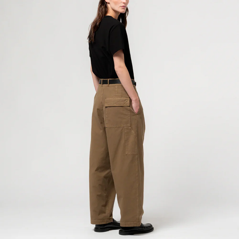 Girls Of Dust - Pantalon British Worker - Vert Canteen - Image 3