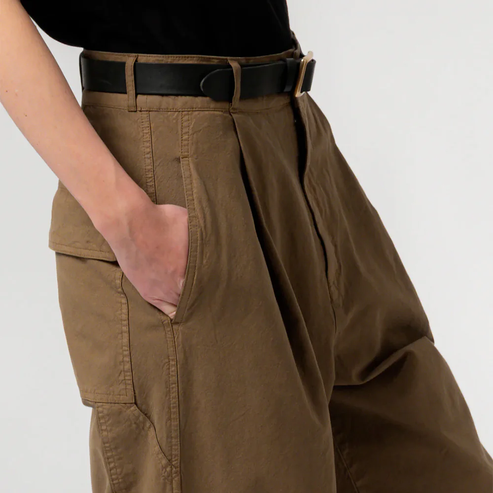 Girls Of Dust - Pantalon British Worker - Vert Canteen - Image 4