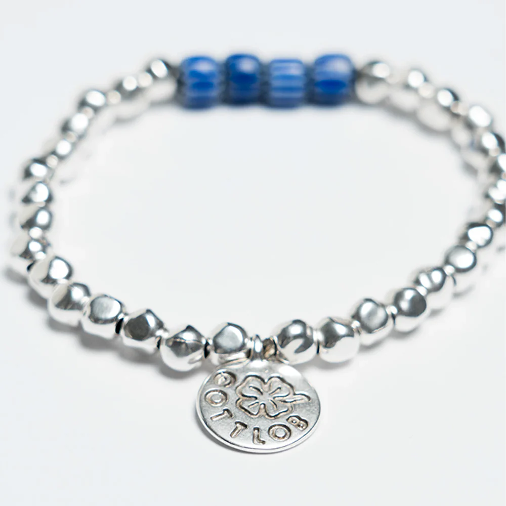 Gottlob - Bracelet Edition N° 2 - Bleu et Blanc - Image 3