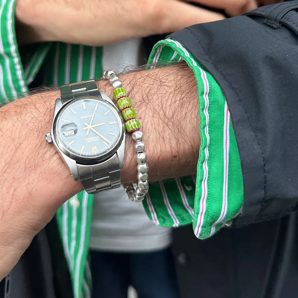 Gottlob - Bracelet Edition N° 2 - Vert & Rouge - Image 3