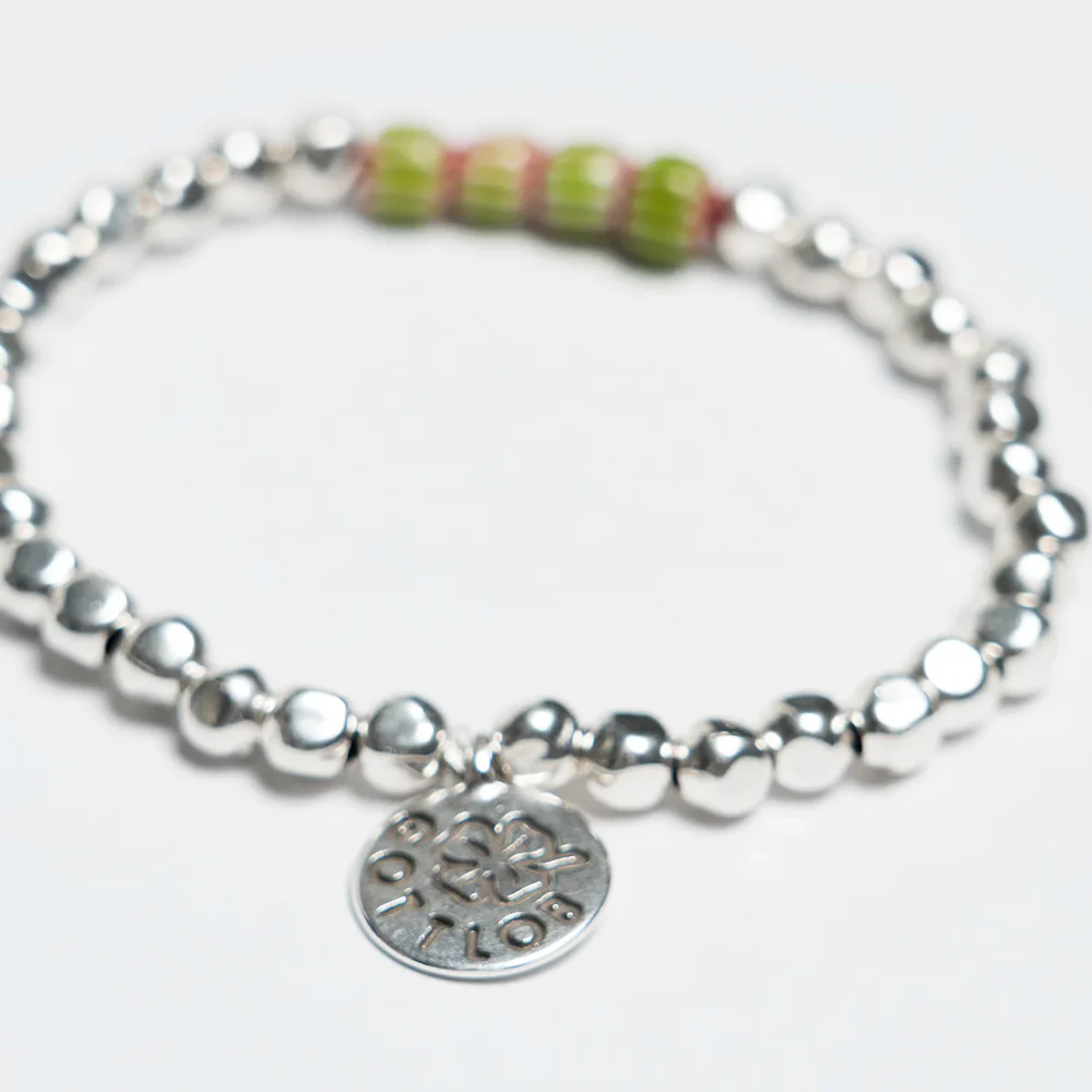 Gottlob - Bracelet Edition N° 2 - Vert & Rouge - Image 4