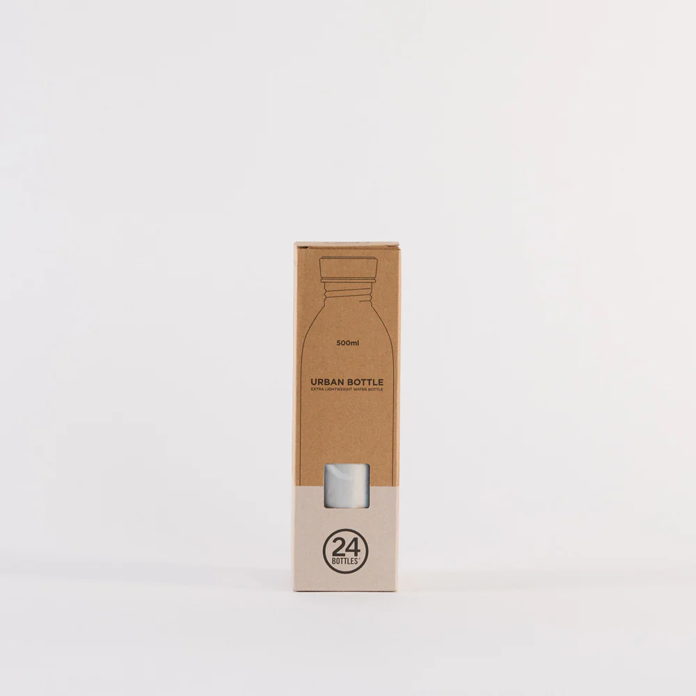Gourde isotherme en inox 500ml - Olive - Image 4