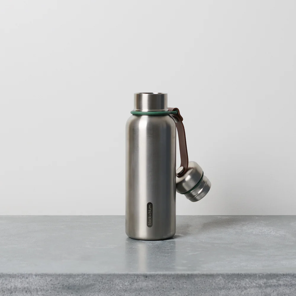 Gourde isotherme en inox 500ml - Olive - Image 5