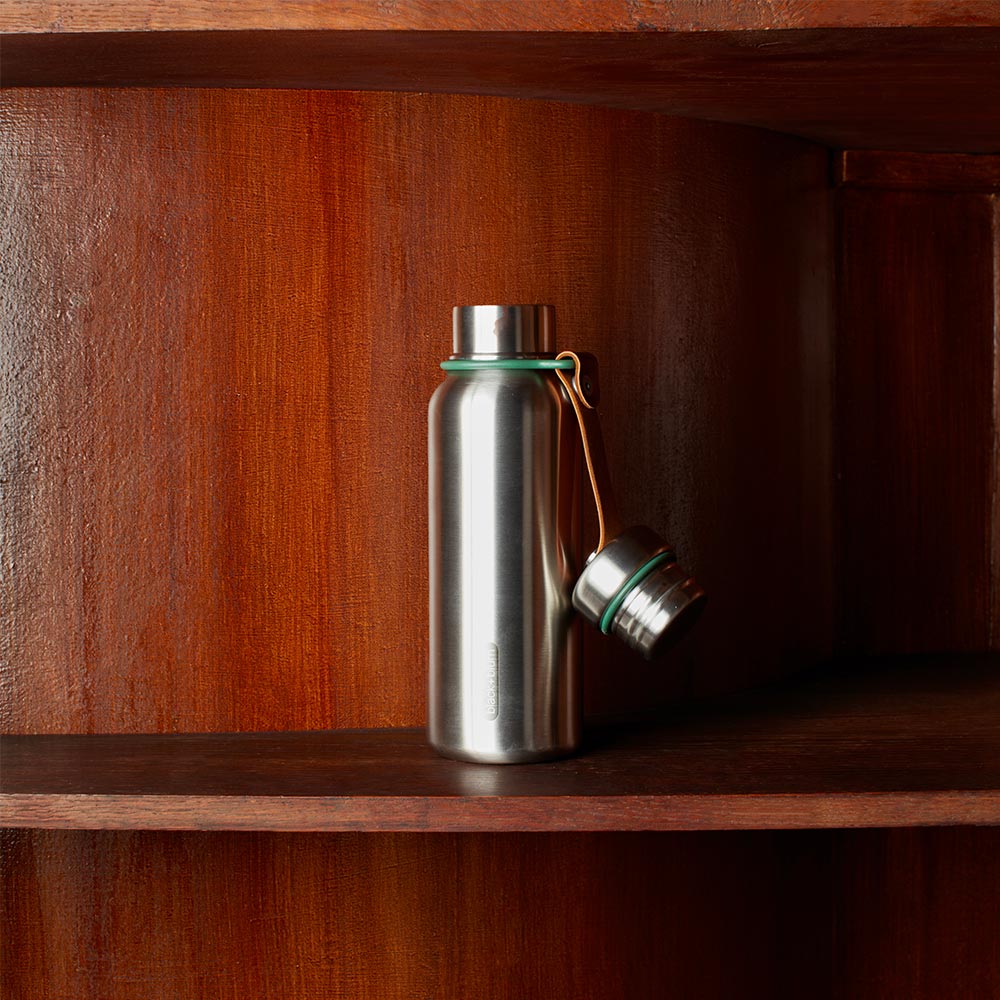 Gourde isotherme en inox 500ml - Olive - Image 7