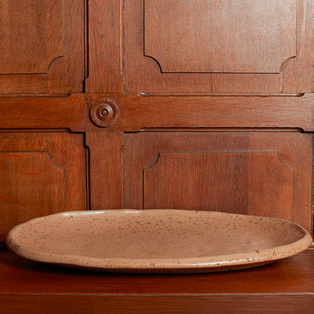 Grand plat Nativia - Moutarde - Image 4