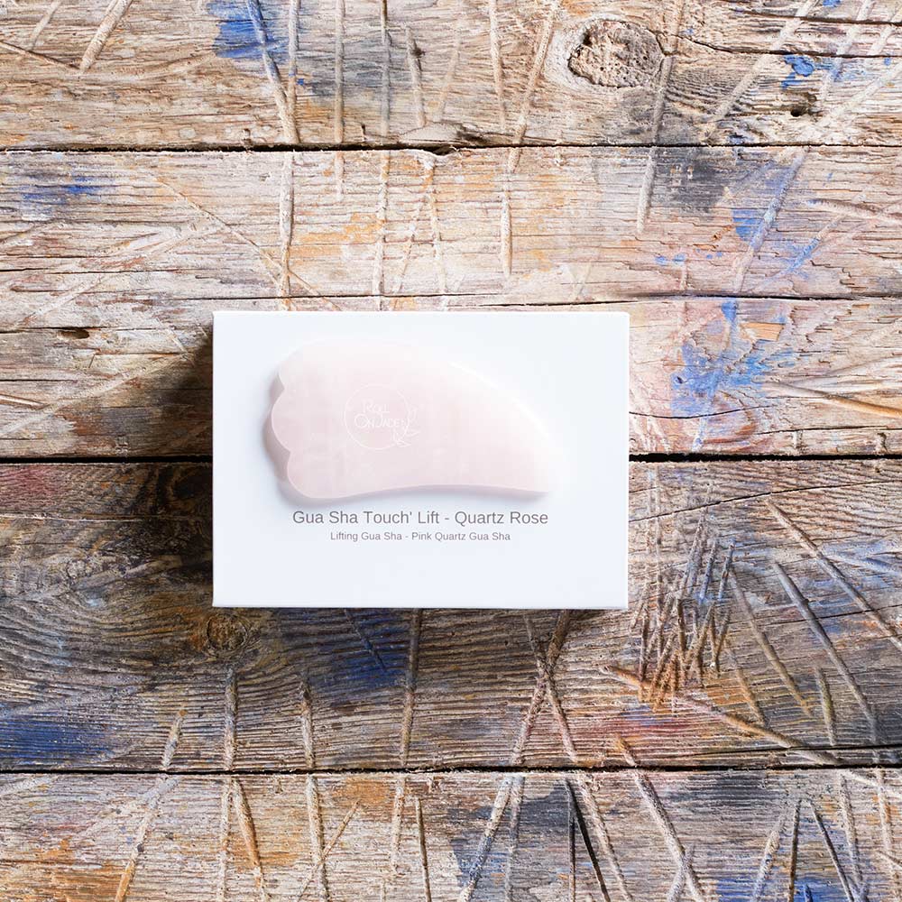 Gua Sha Quartz - Rose - Roll on Jade - Image 6