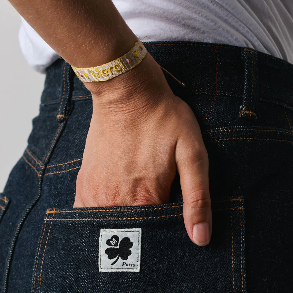 Guanabana x Merci - Bracelet Cœur - Jaune - Image 2