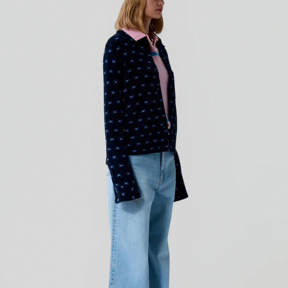 Guest In Residence - Maille Dylan Tweed - Midnight Combo - Image 3