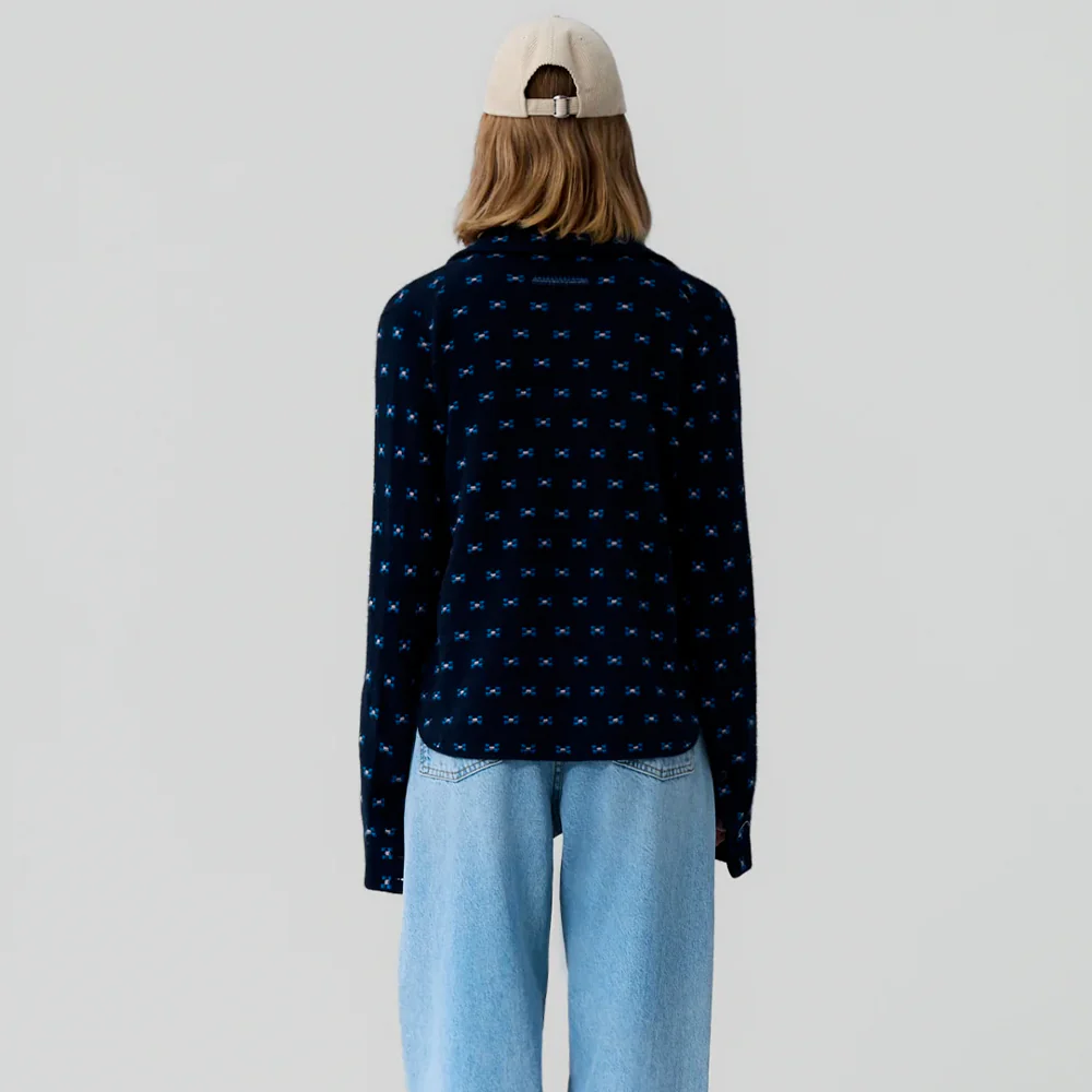 Guest In Residence - Maille Dylan Tweed - Midnight Combo - Image 4
