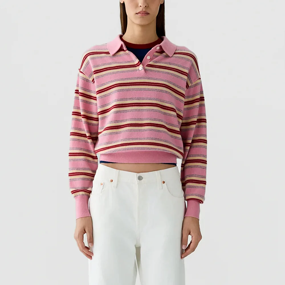 Guest In Residence - Polo Collegiate Rayé - Sprinkle Combo - Image 2