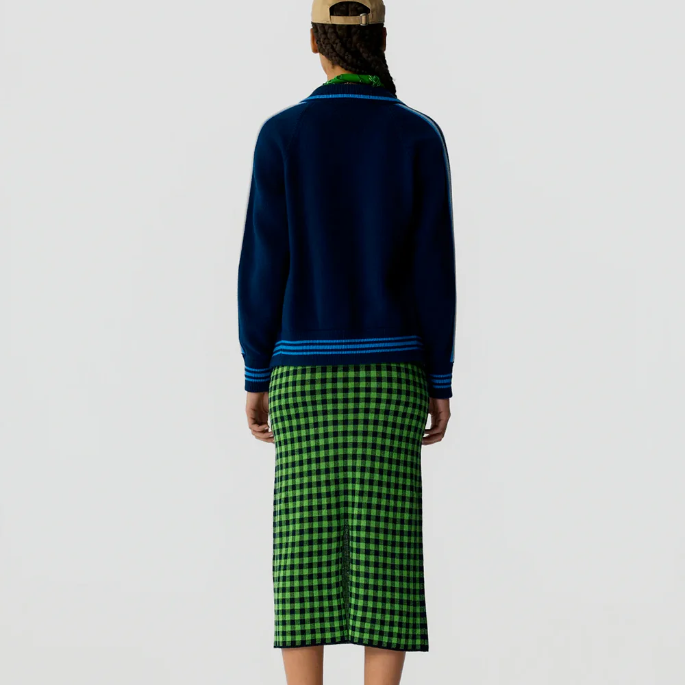 Guest In Residence - Veste Varsity - Marine - Image 4