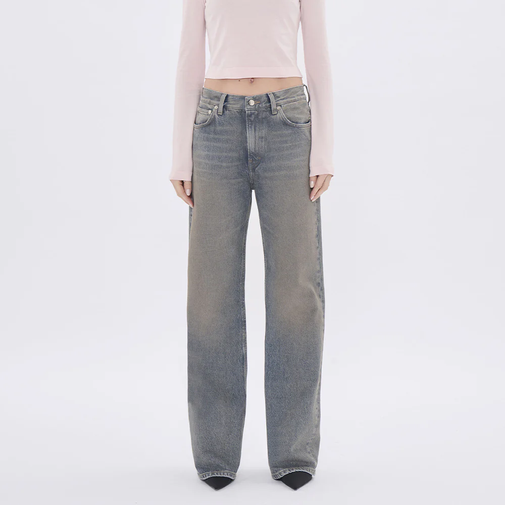 Haikure - Jeans Korea - Bleu Ziggy