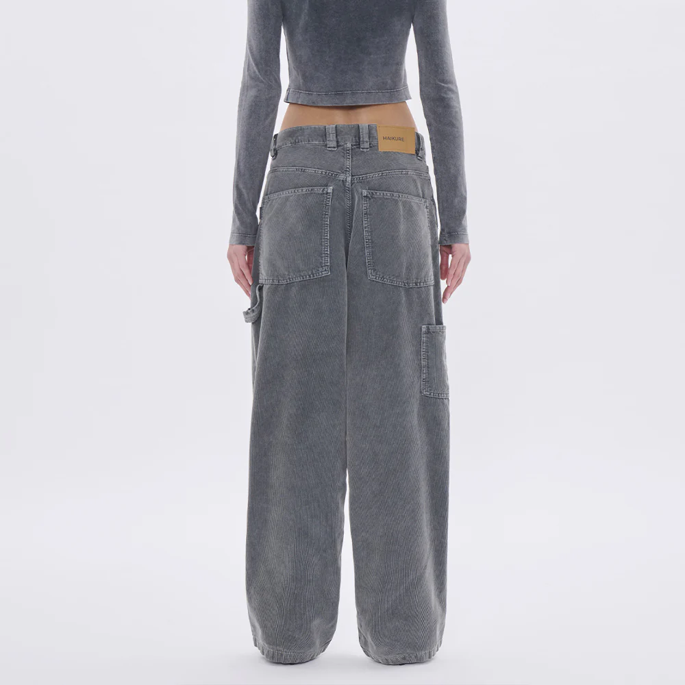 Haikure - Jeans Sibilla Velvet Pier - Gris - Image 3