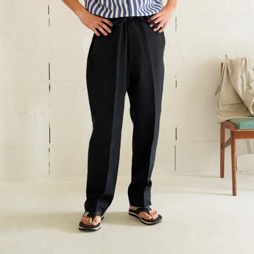Hatski - Pantalon Easy Slacks - Bleu - Image 2