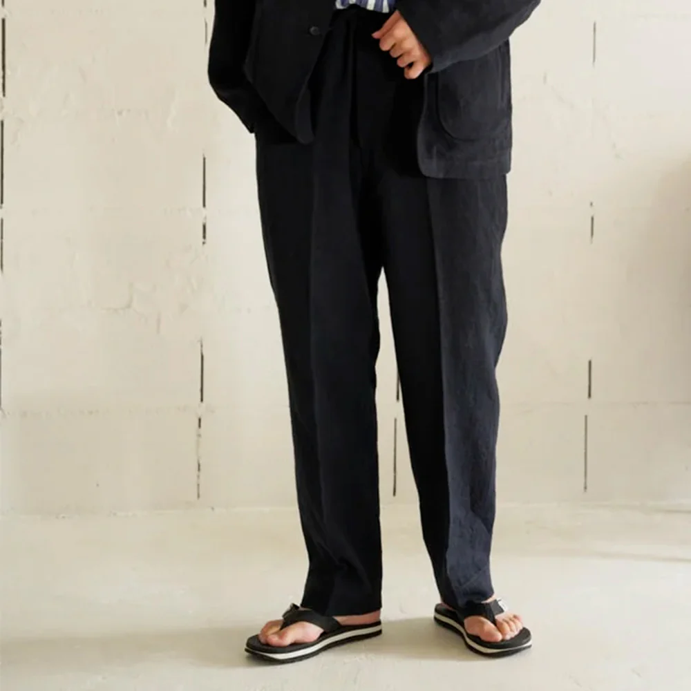 Hatski - Pantalon Easy Slacks - Bleu - Image 3