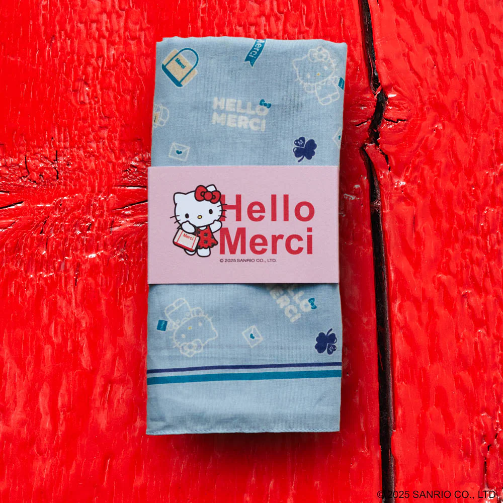 Hello Kitty x Merci - Bandana - Bleu Pastel - Image 3