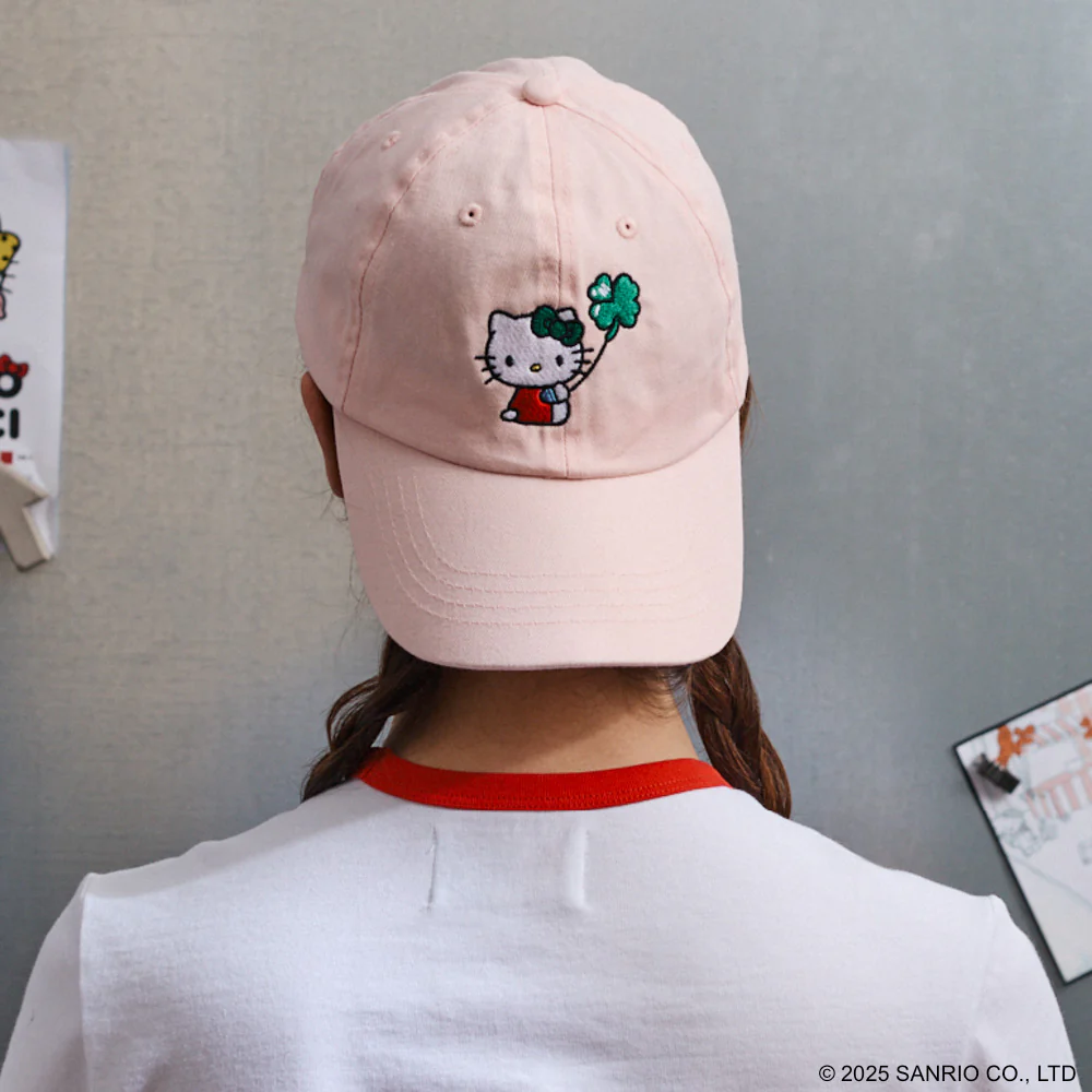 Hello Kitty x Merci - Casquette Ballon - Rose Pastel