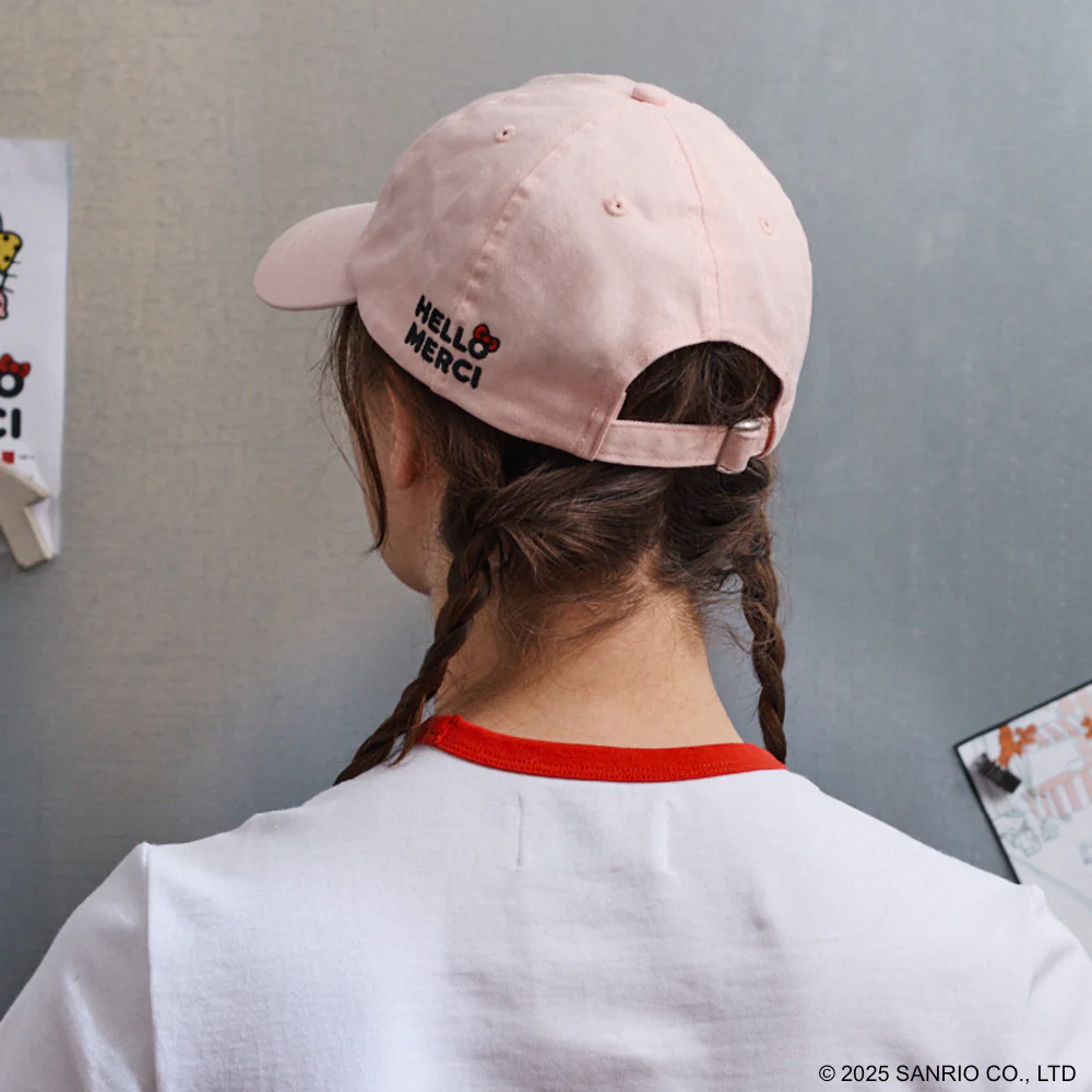 Hello Kitty x Merci - Casquette Ballon - Rose Pastel - Image 2