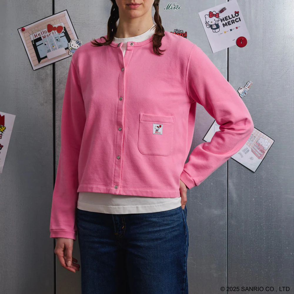 Hello Kitty x Merci - Gilet - Rose