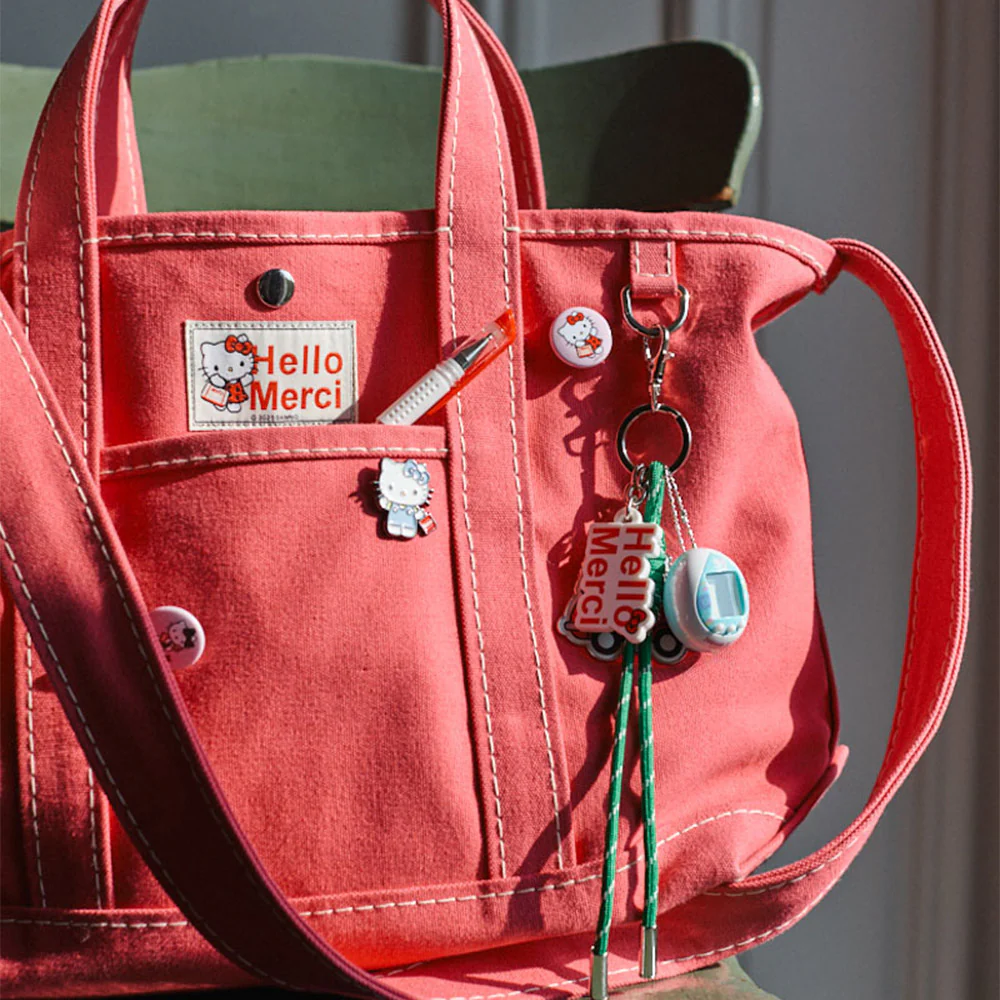 Hello Kitty x Merci - Pins Tote bag - Image 3