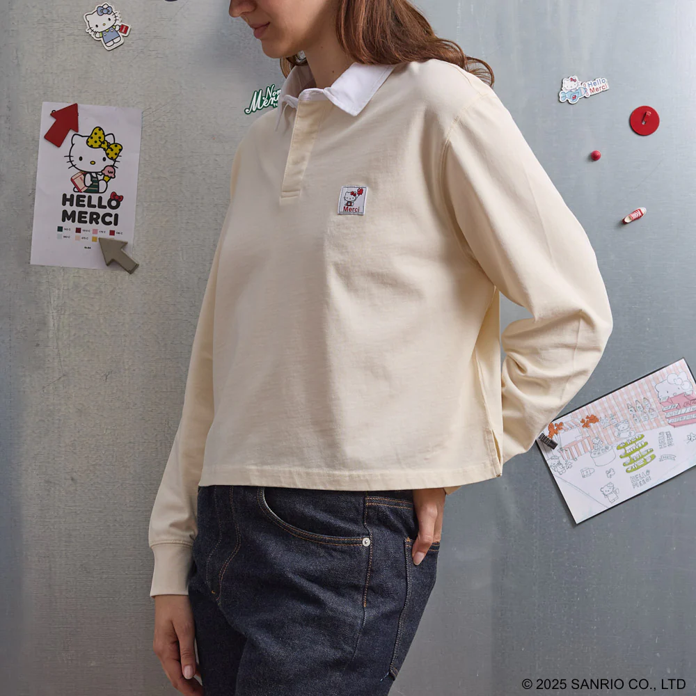 Hello Kitty x Merci  - Polo - Crème - Image 3