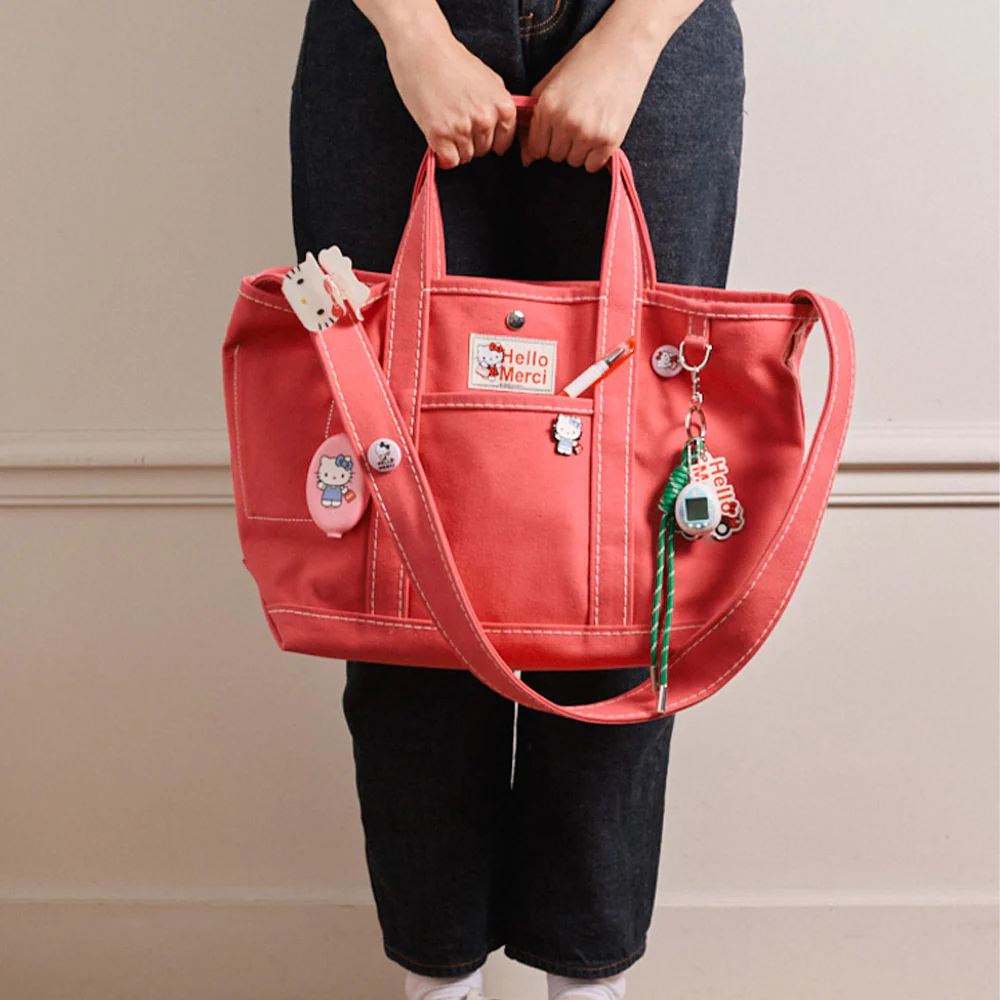 Hello Kitty x Merci - Porte clé monnaie - Rose - Image 5