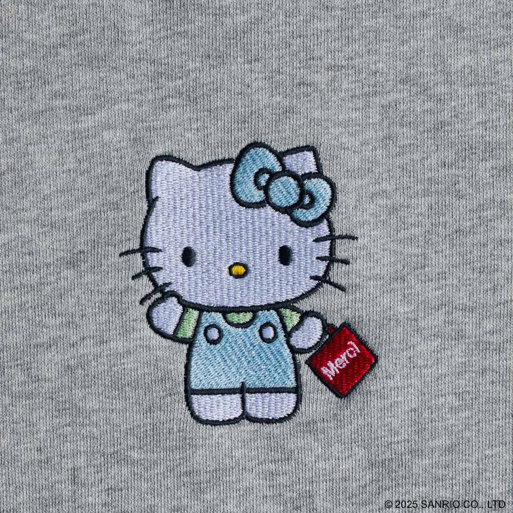 Hello Kitty x Merci  - Sweat Tote Bag - Gris - Image 2
