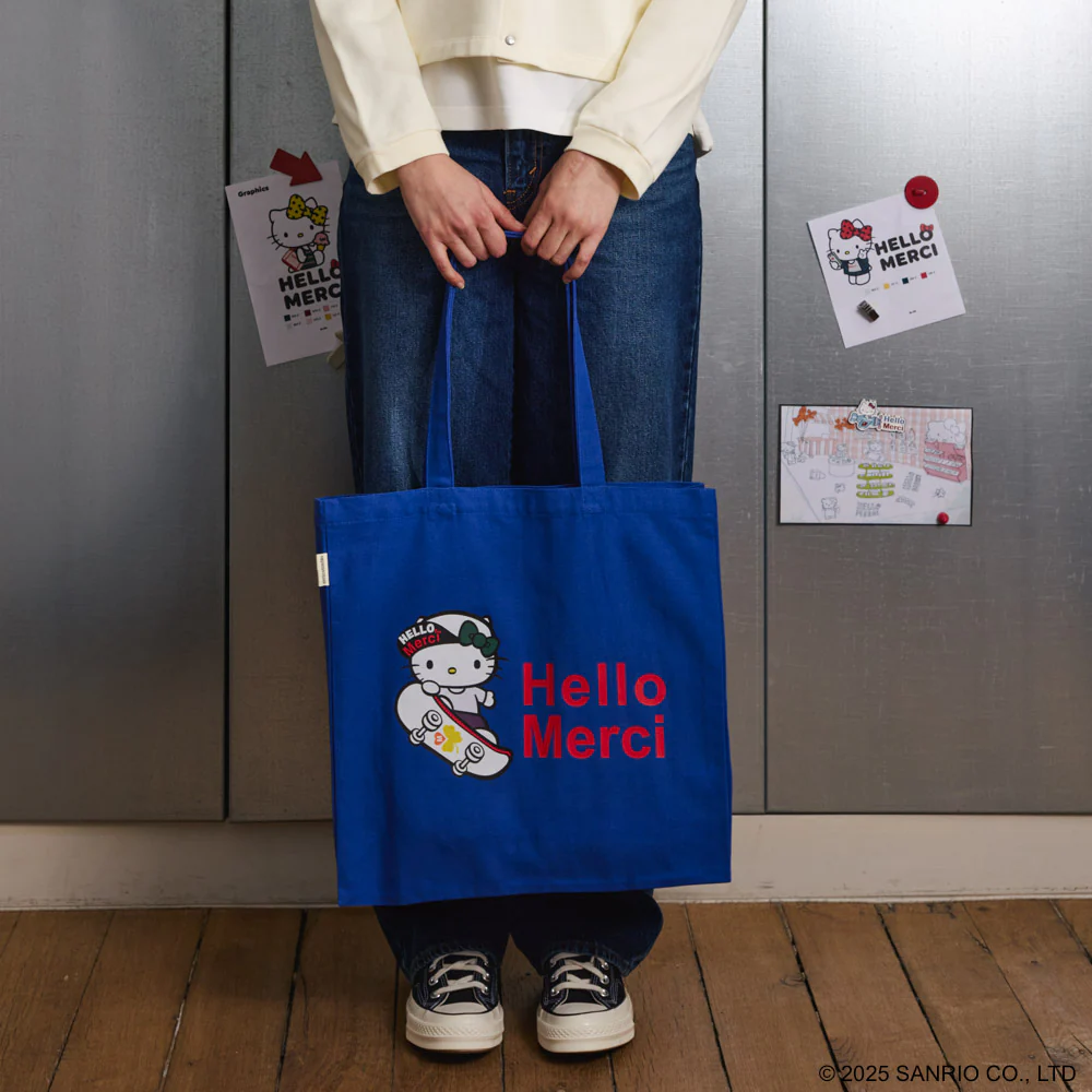 Hello Kitty x Merci - Tote Bag - Bleu - Image 2