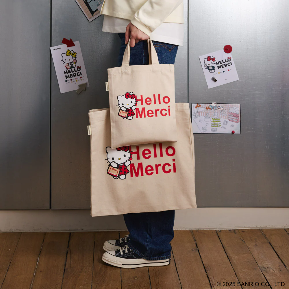 Hello Kitty x Merci - Tote Bag - Crème