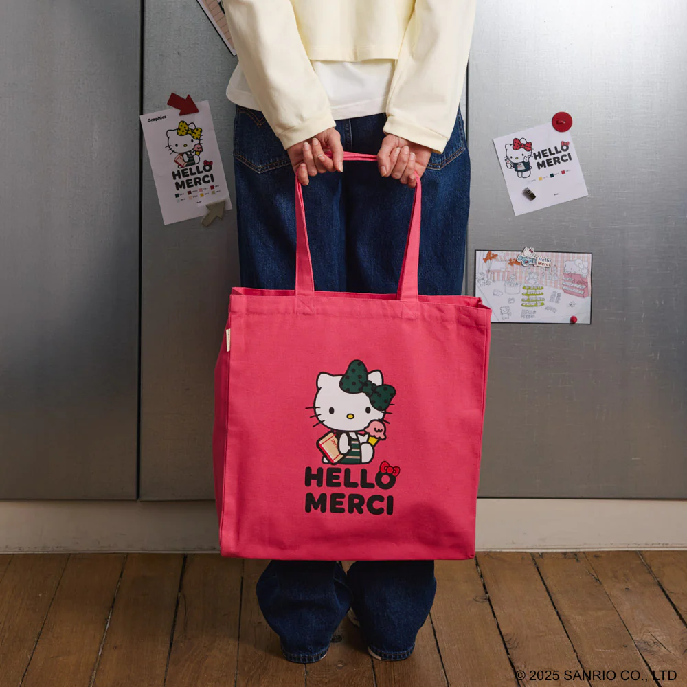 Hello Kitty x Merci - Tote Bag - Rose - Image 2