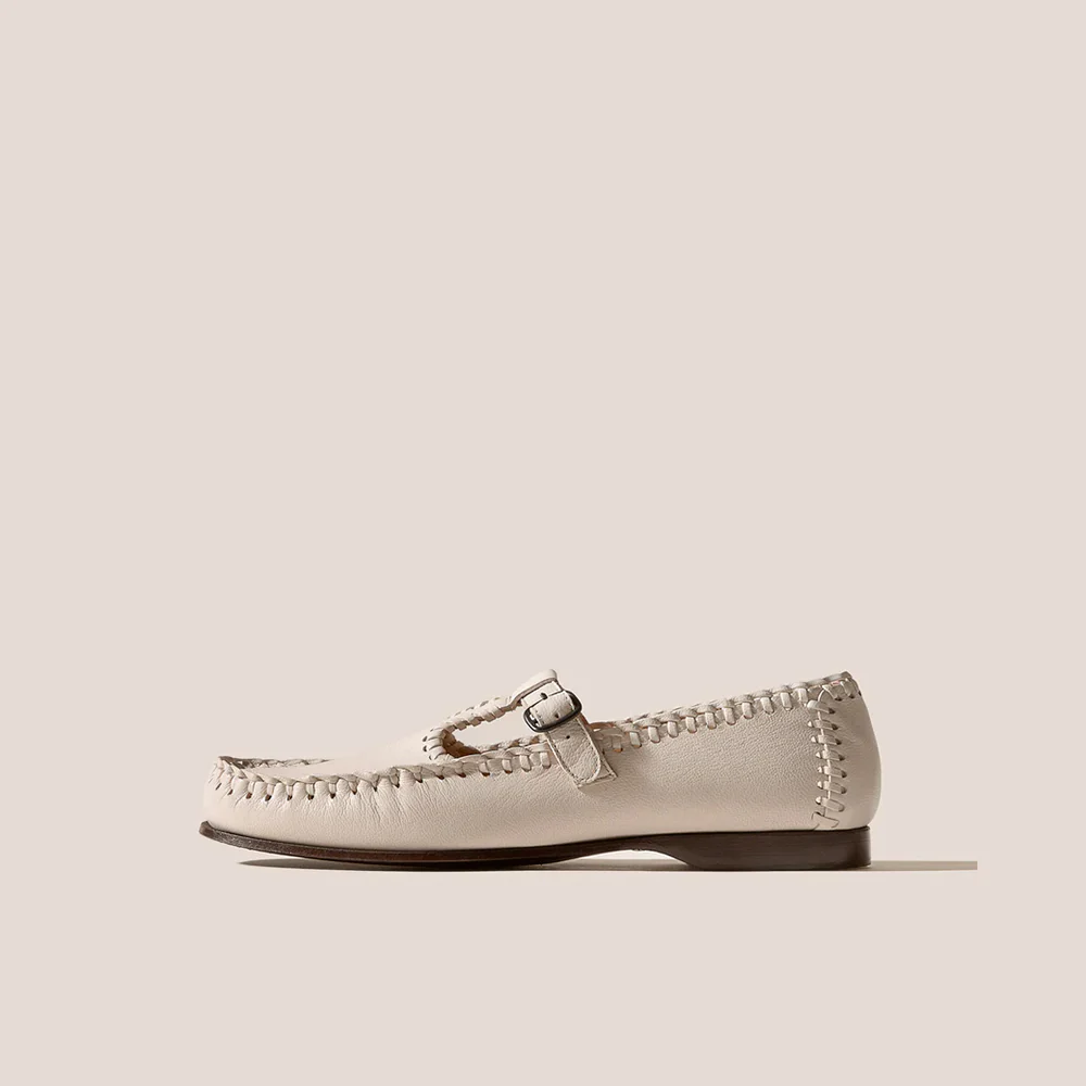 Hereu - Mocassins Alcover - Crème