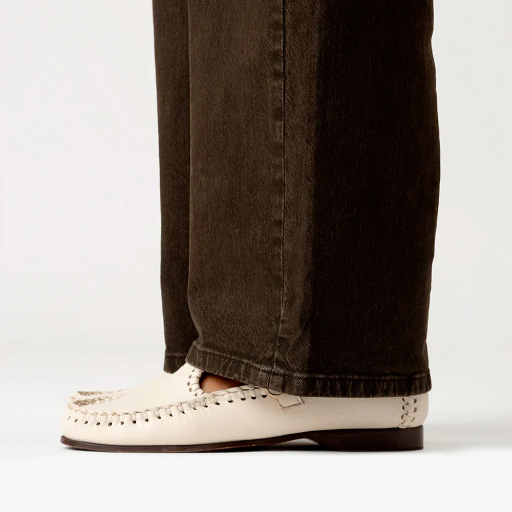 Hereu - Mocassins Alcover - Crème - Image 2