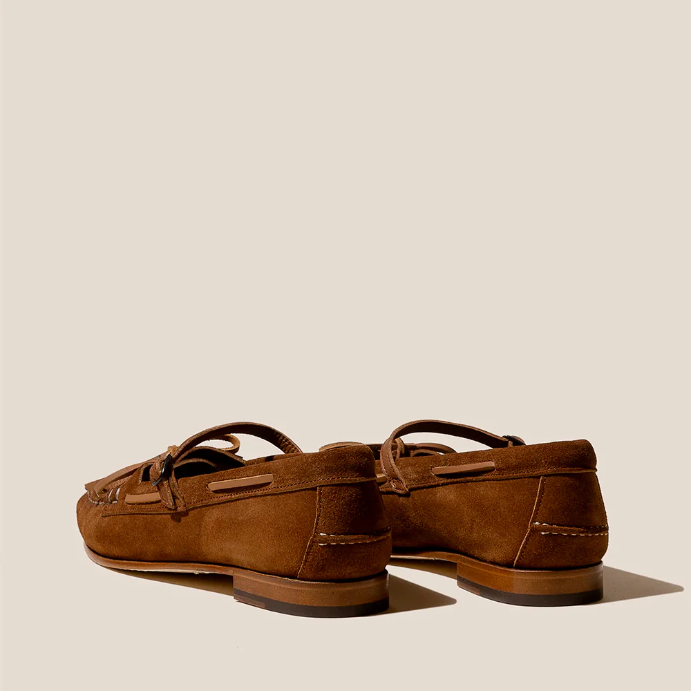 Hereu - Mocassins Lorea Suede - Tabac - Image 4