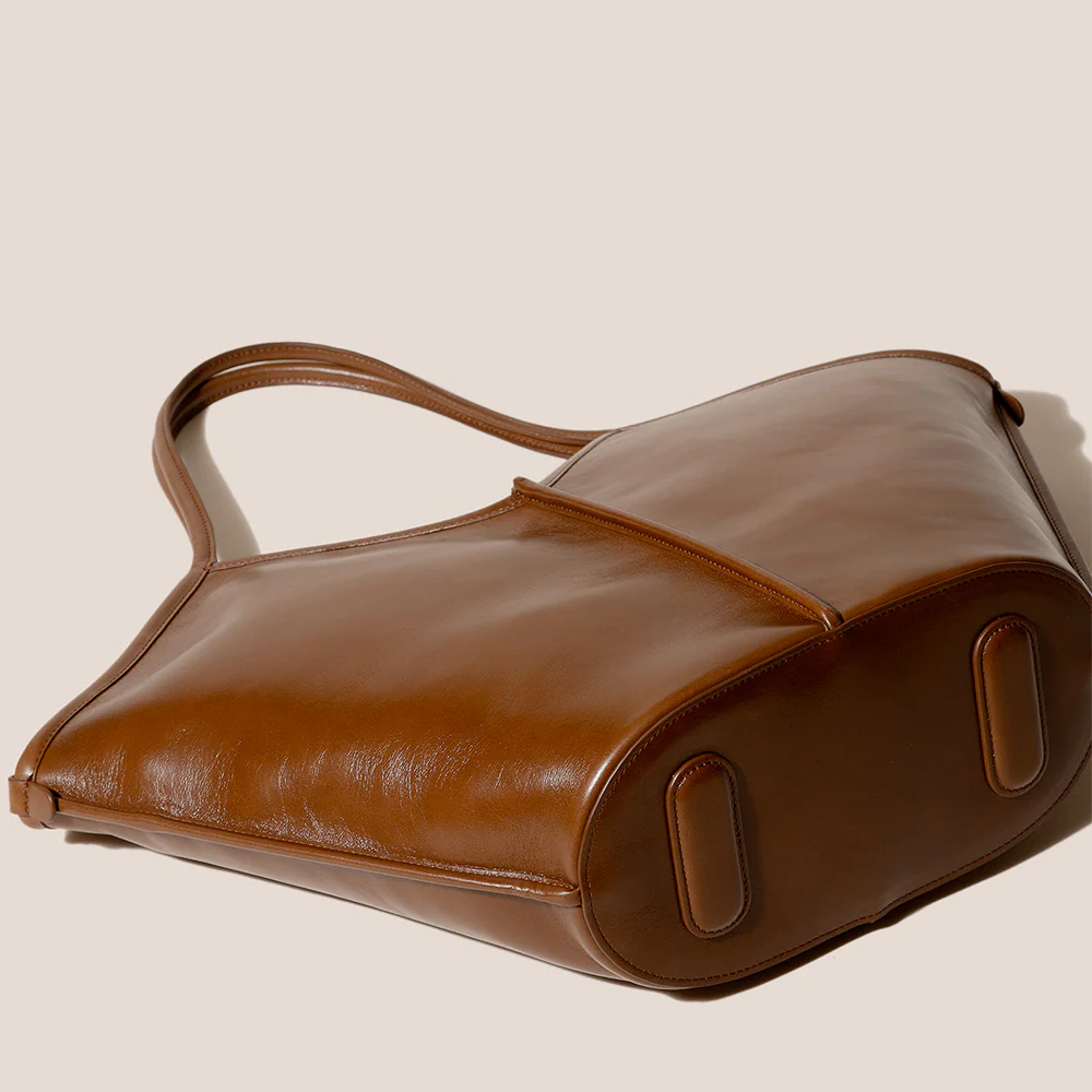 Hereu - Sac Calella Leather - Marron Clair - Image 3