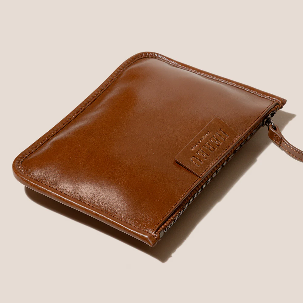 Hereu - Sac Calella Leather - Marron Clair - Image 5