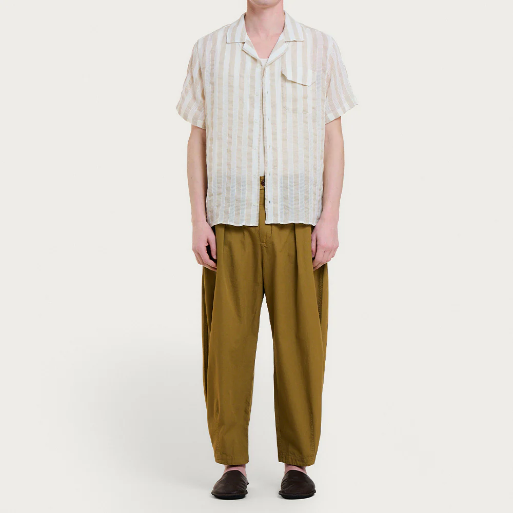 Homecore - Chemise Guarda Lotie - Beige Stripes - Image 3