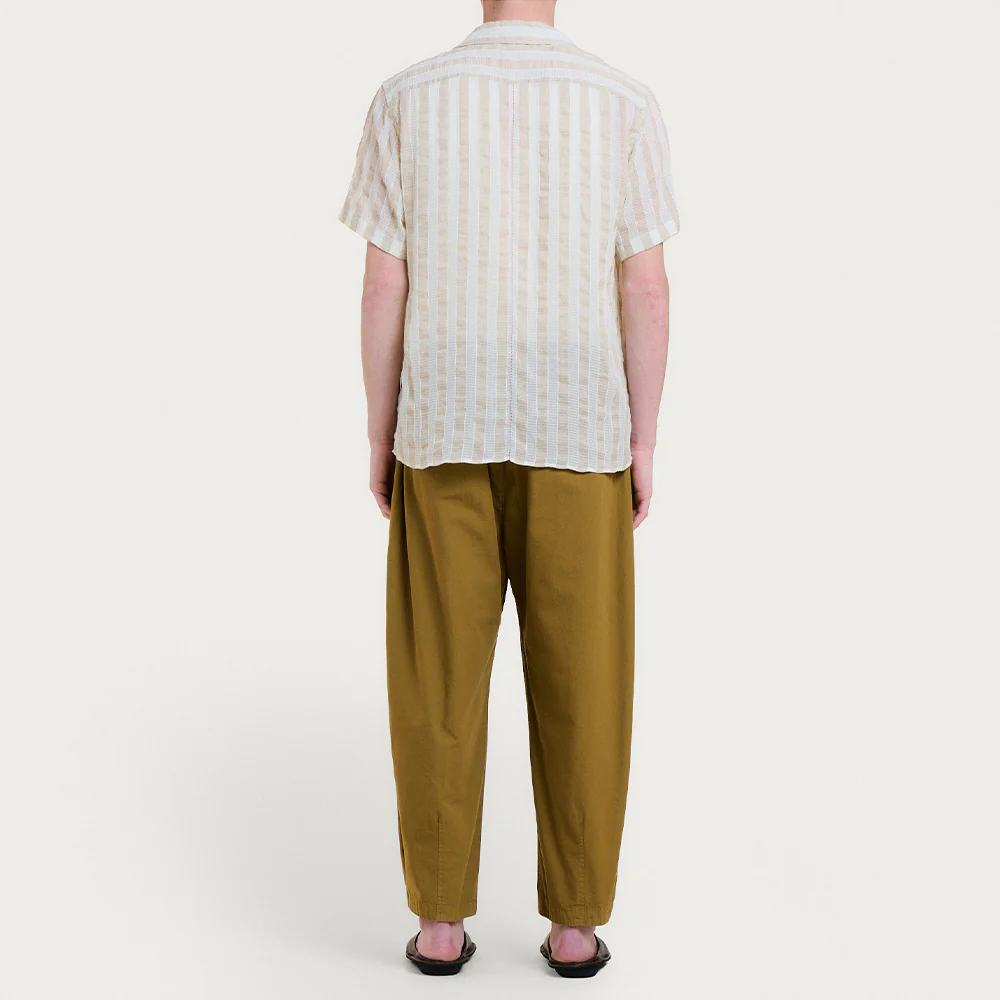 Homecore - Chemise Guarda Lotie - Beige Stripes - Image 4
