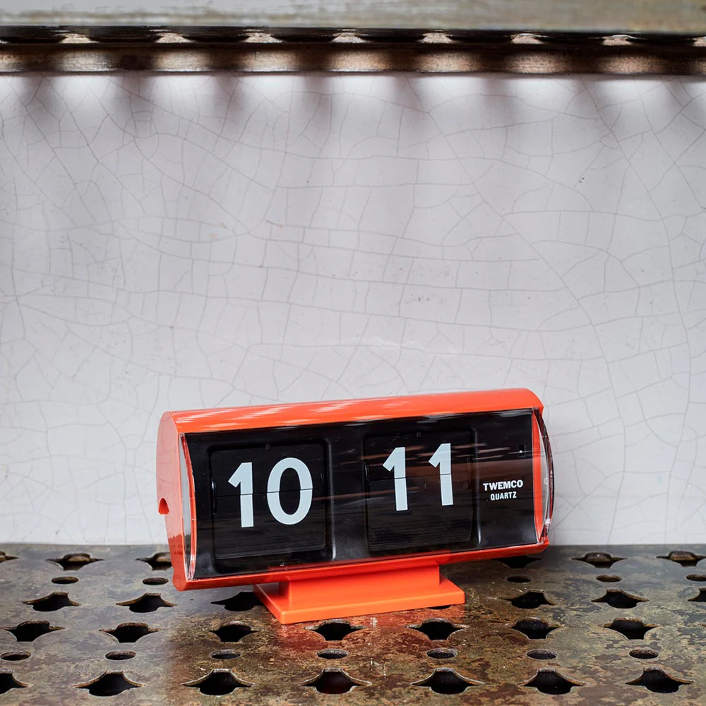 Horloge QT 30 - Orange - Twemco