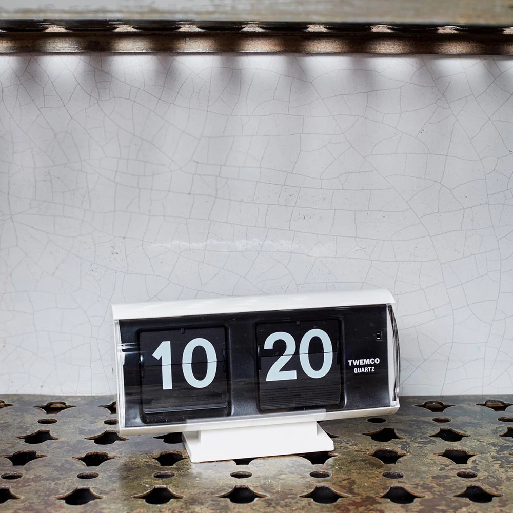 Horloge Twemco QT 30 - Blanc