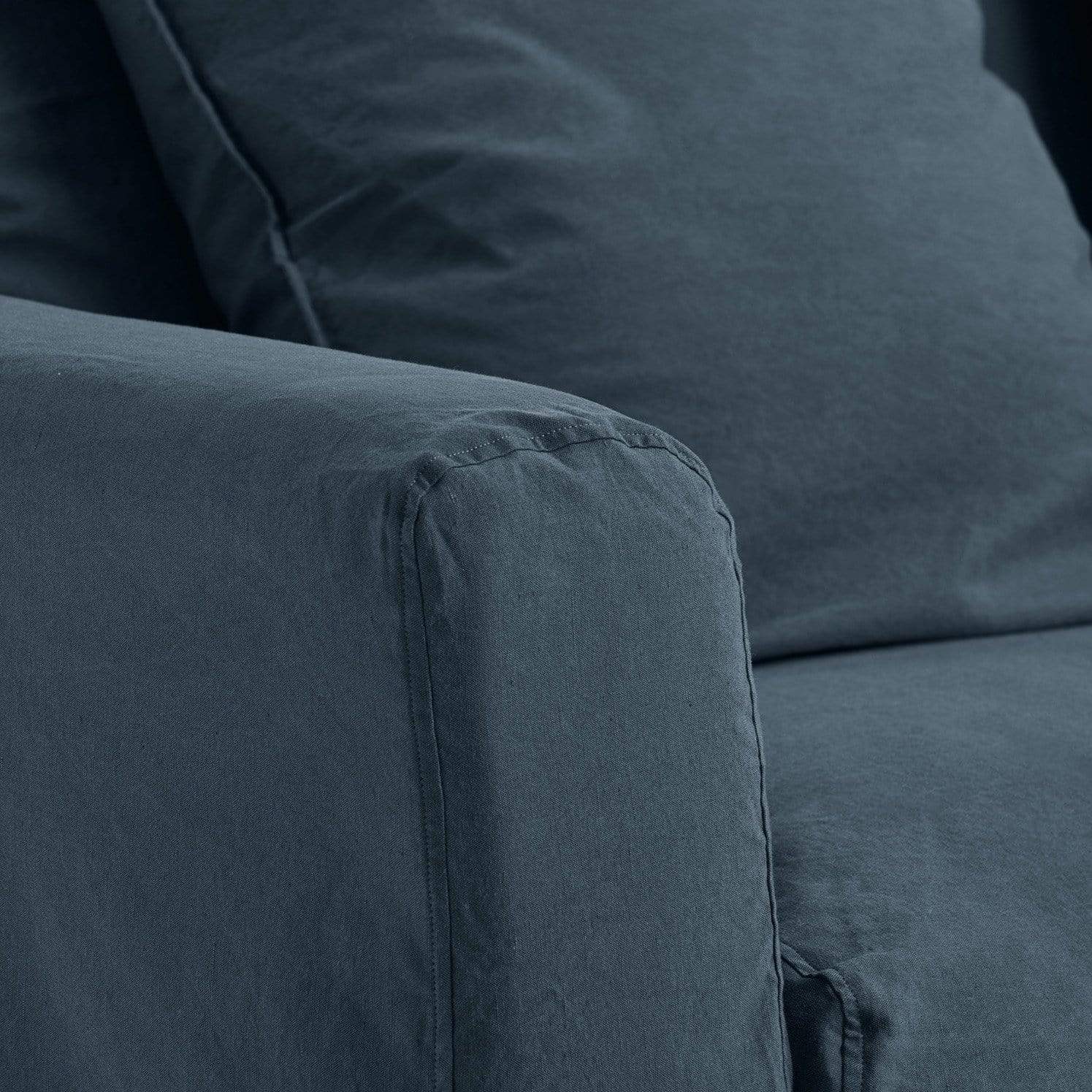 Housse de canapé - Bleu Pétrole - Image 6
