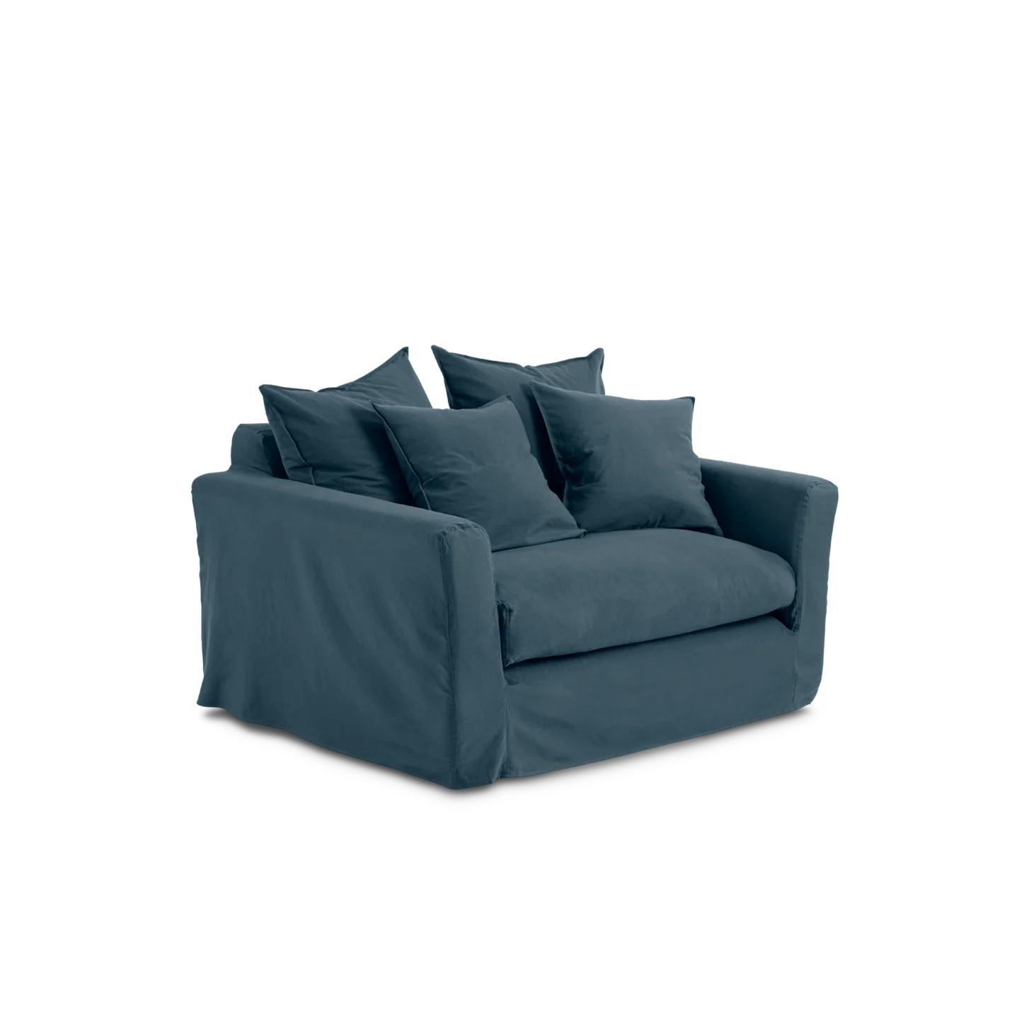 Housse de canapé - Bleu Pétrole - Image 9