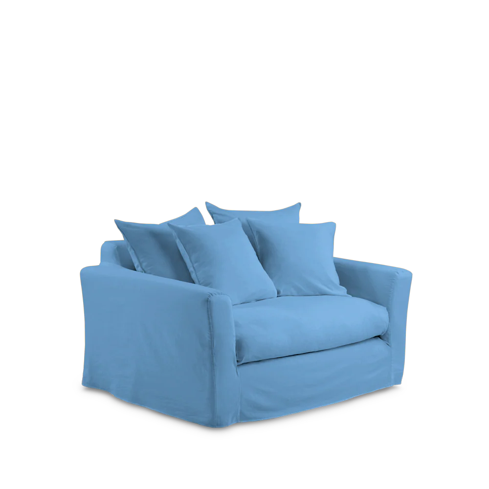 Housse de canapé - Bleu Primaire - Image 3