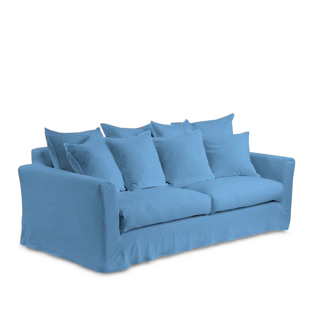 Housse de canapé convertible - Bleu Primaire - Image 3