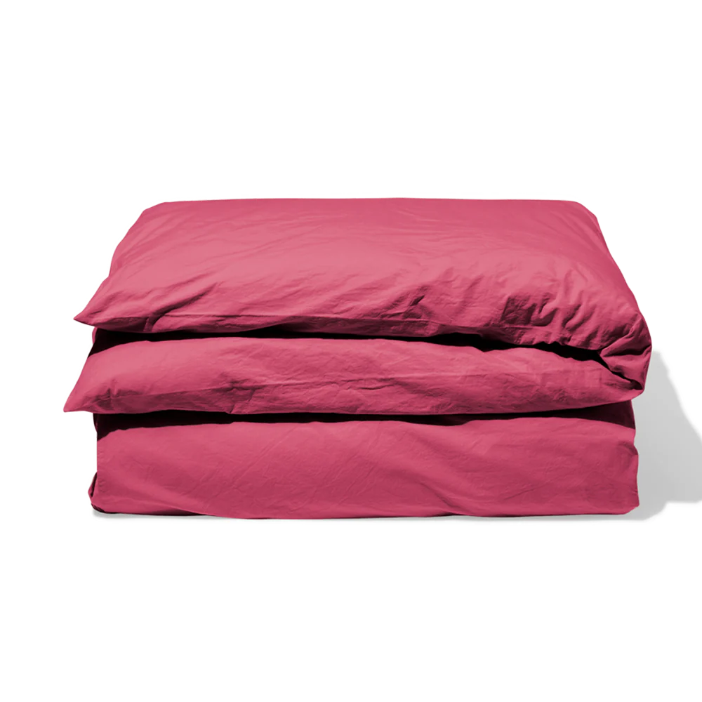 Housse de couette en percale de coton - Rose Club - Image 6