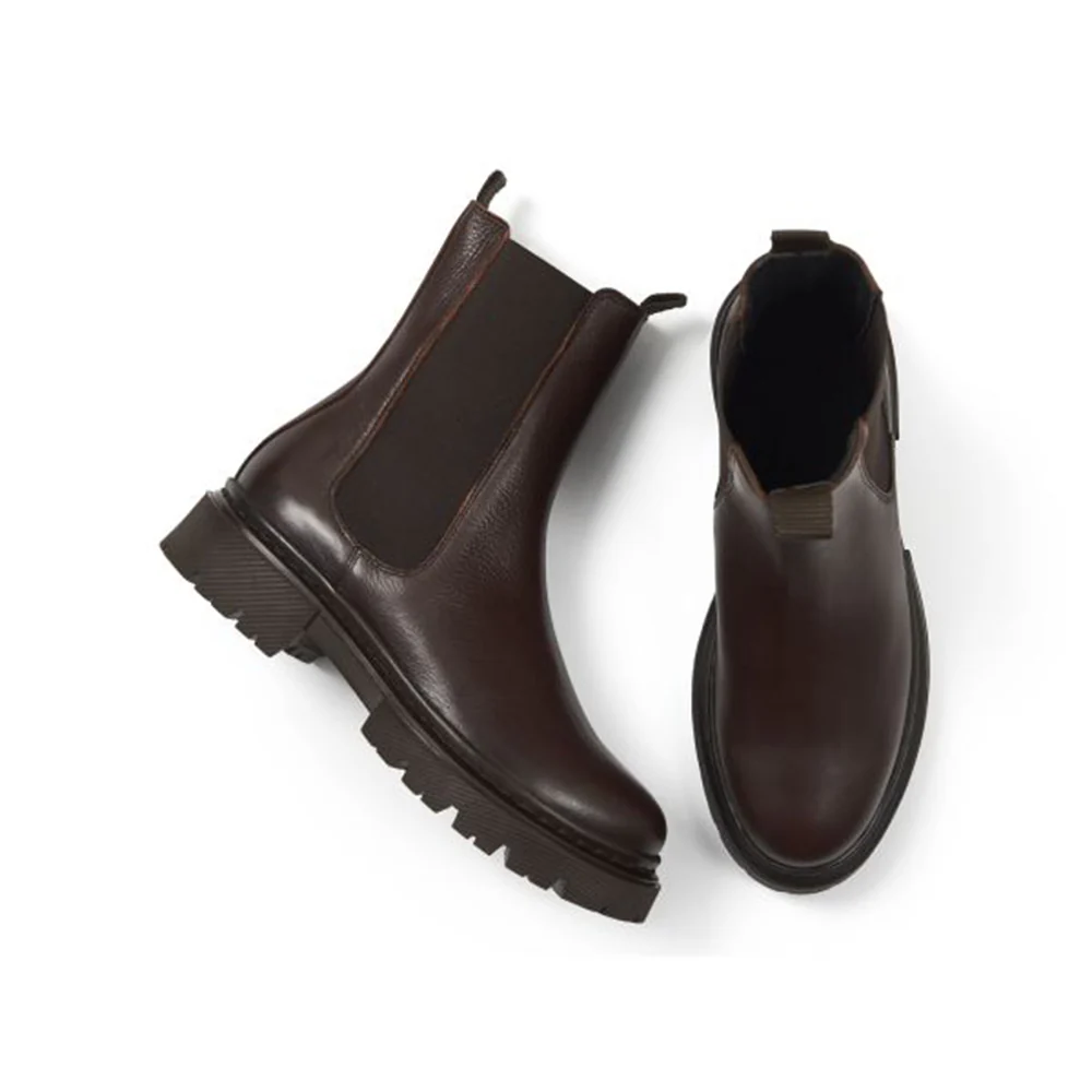 Hudson London - Bottines Chelsea Blake - Marron - Image 3